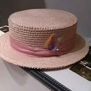 Straw gondolier/Boater hat